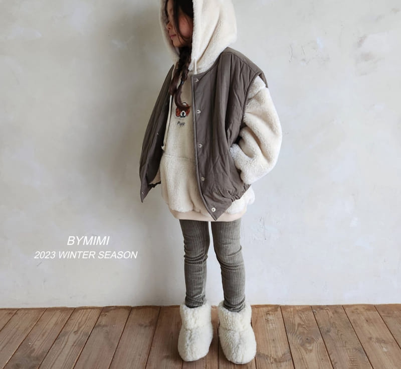 Bymimi - Korean Children Fashion - #toddlerclothing - Tami Quilting Vest - 10