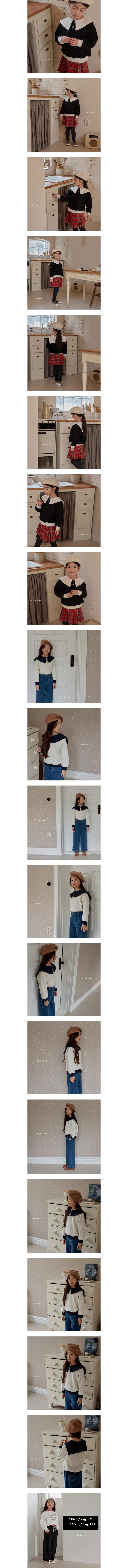 Chouette - Korean Children Fashion - #kidzfashiontrend - Sailor Fleece Sweatshirt