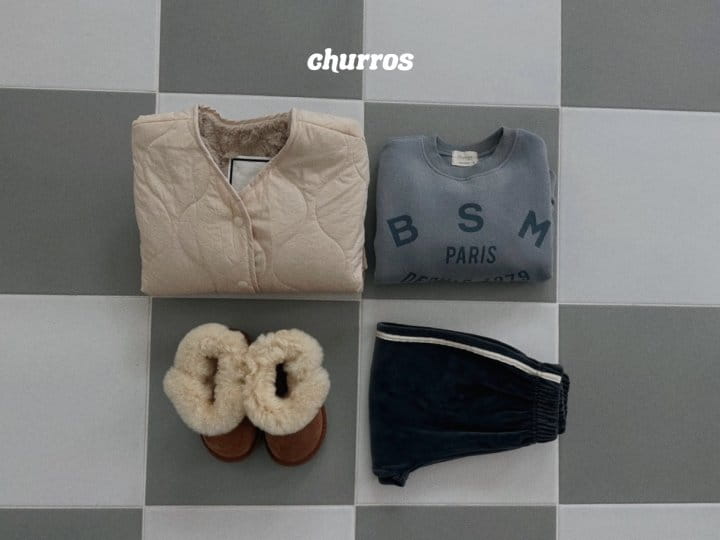 Churros - Korean Children Fashion - #Kfashion4kids - Mink Quilting Jacket - 5