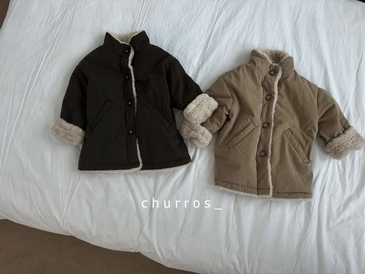 Churros - Korean Children Fashion - #childofig - 23 Mink Jacket