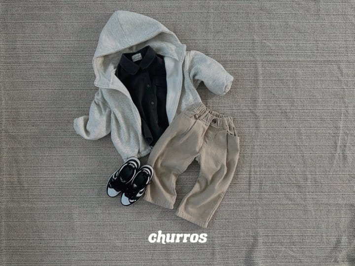 Churros - Korean Children Fashion - #childrensboutique - 32 Hoody Zip-up - 2