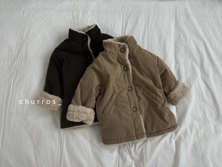 Churros - Korean Children Fashion - #childrensboutique - 23 Mink Jacket - 4