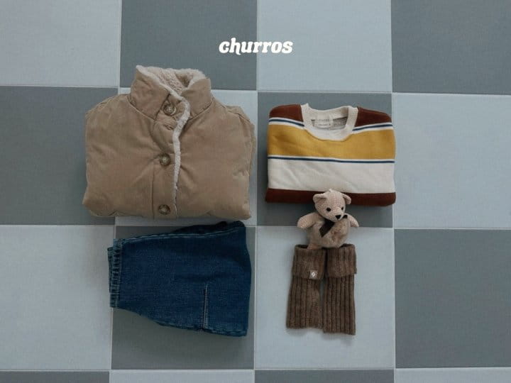 Churros - Korean Children Fashion - #designkidswear - Denggang Sweatshirt - 5
