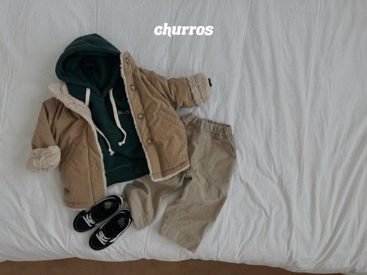 Churros - Korean Children Fashion - #fashionkids - Round Pocket Pants - 2