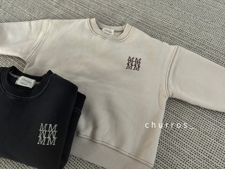 Churros - Korean Children Fashion - #kidsshorts - MMM Fleece Sweatshirt - 7