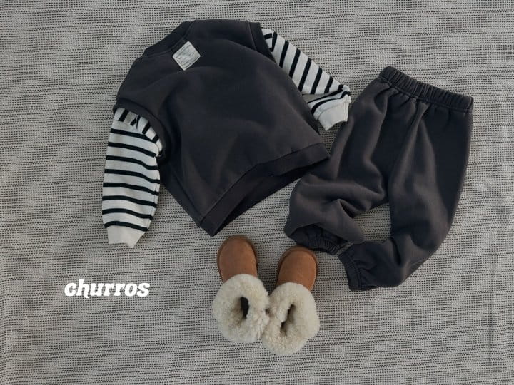 Churros - Korean Children Fashion - #kidsstore - V Neck Fleece Vest - 6