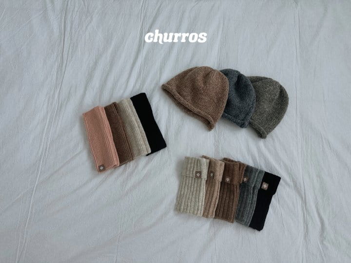 Churros - Korean Children Fashion - #kidzfashiontrend - Cookie Knit Hat