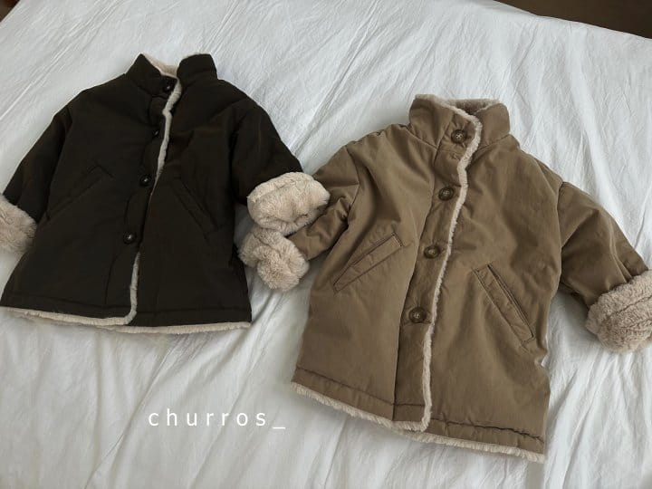 Churros - Korean Children Fashion - #littlefashionista - 23 Mink Jacket - 11