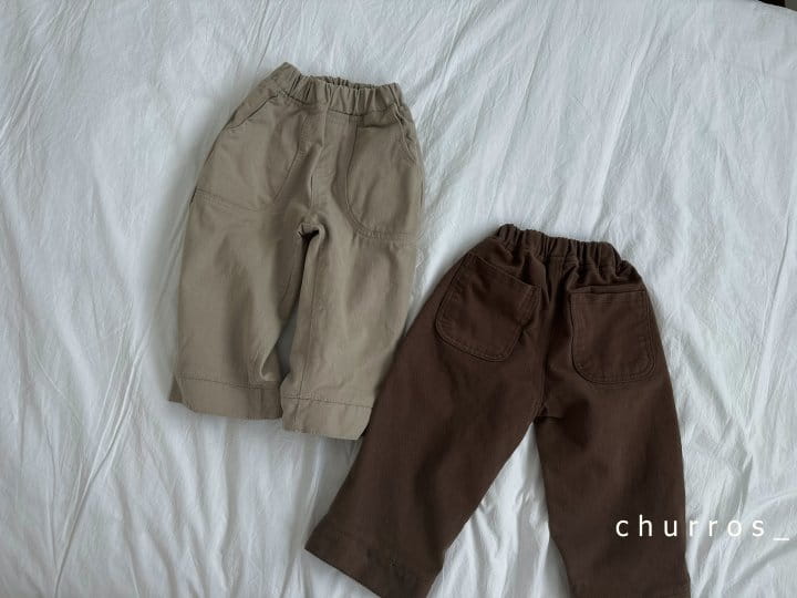 Churros - Korean Children Fashion - #littlefashionista - Round Pocket Pants - 7