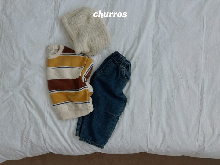 Churros - Korean Children Fashion - #stylishchildhood - Denggang Sweatshirt - 2