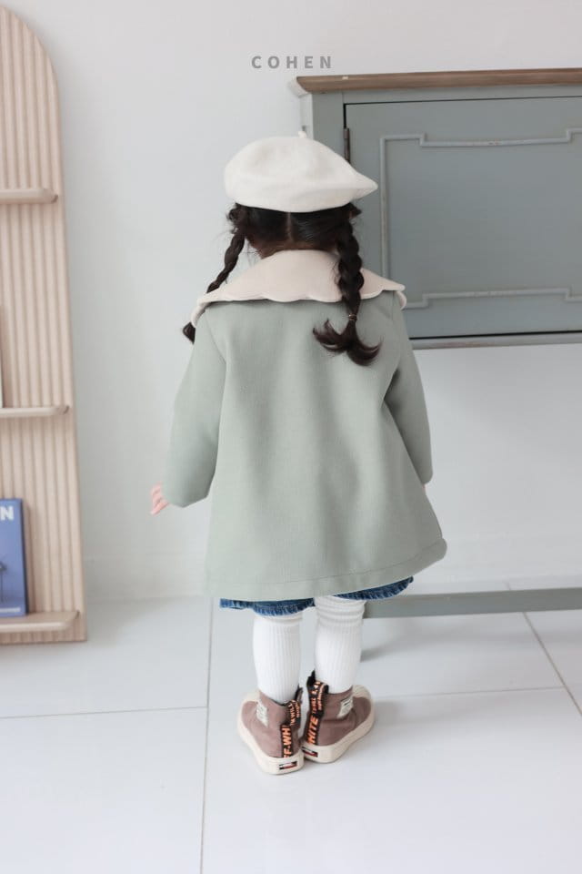 Cohen - Korean Children Fashion - #designkidswear - Clud Collar Coat - 4