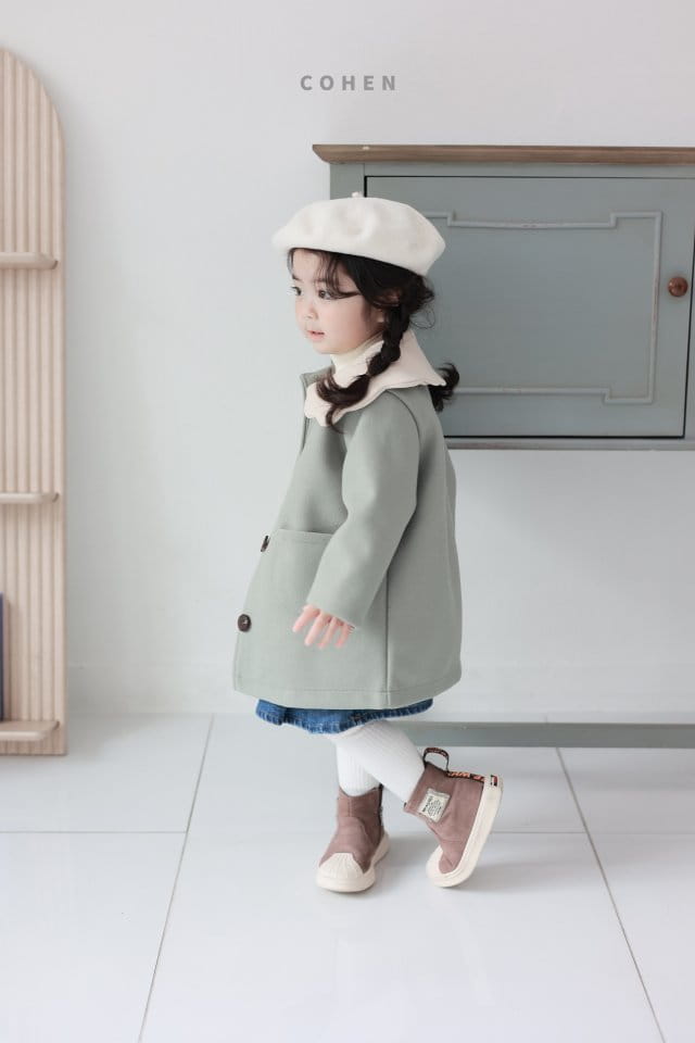 Cohen - Korean Children Fashion - #kidsshorts - Clud Collar Coat - 6