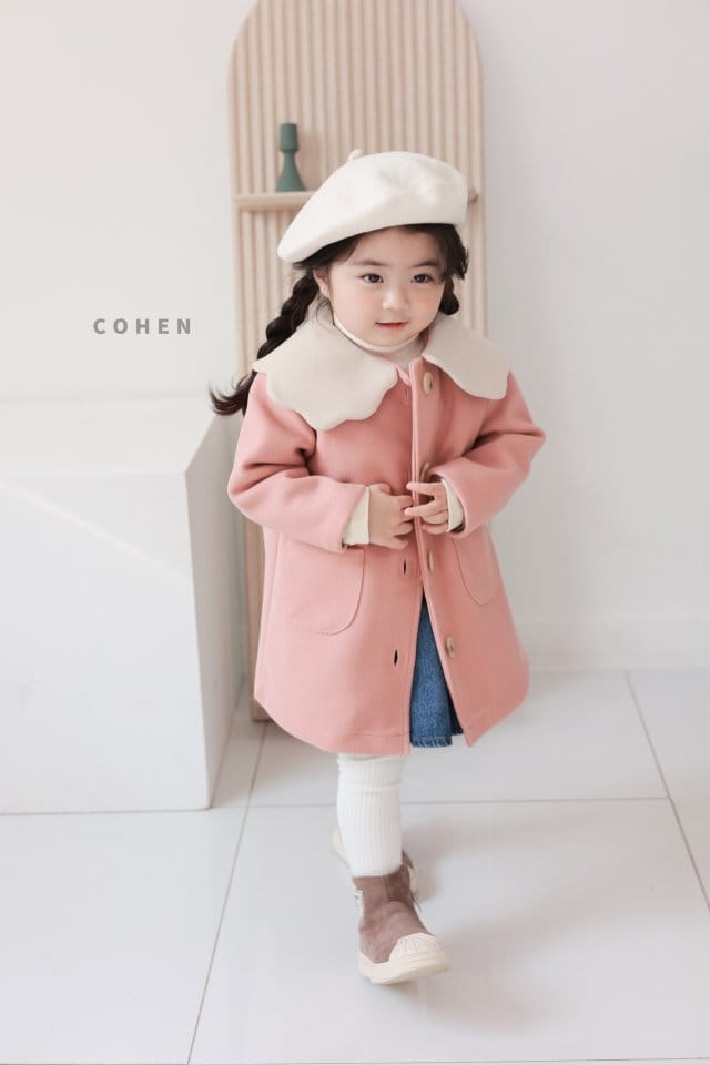Cohen - Korean Children Fashion - #magicofchildhood - Clud Collar Coat - 11