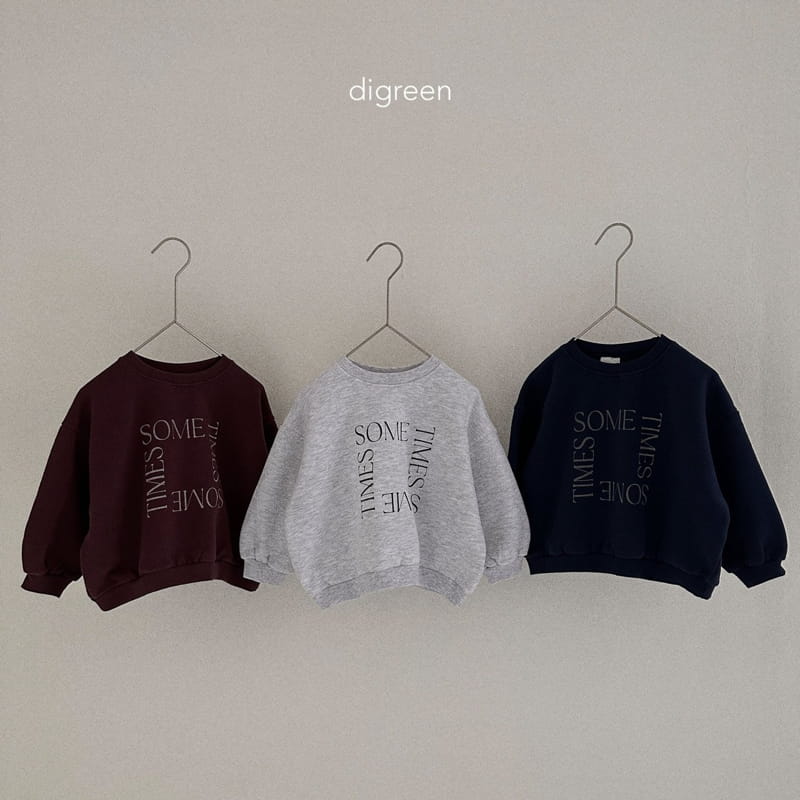 Digreen - Korean Children Fashion - #childrensboutique - Some Time Sweatshirt - 3