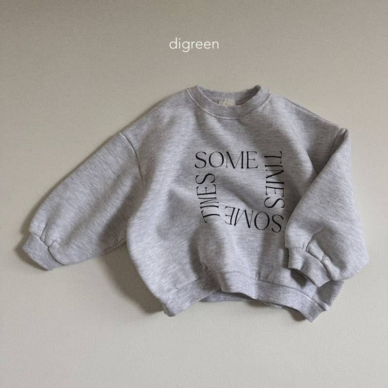 Digreen - Korean Children Fashion - #discoveringself - Some Time Sweatshirt - 5