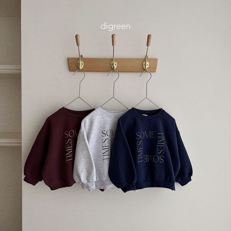 Digreen - Korean Children Fashion - #stylishchildhood - Some Time Sweatshirt