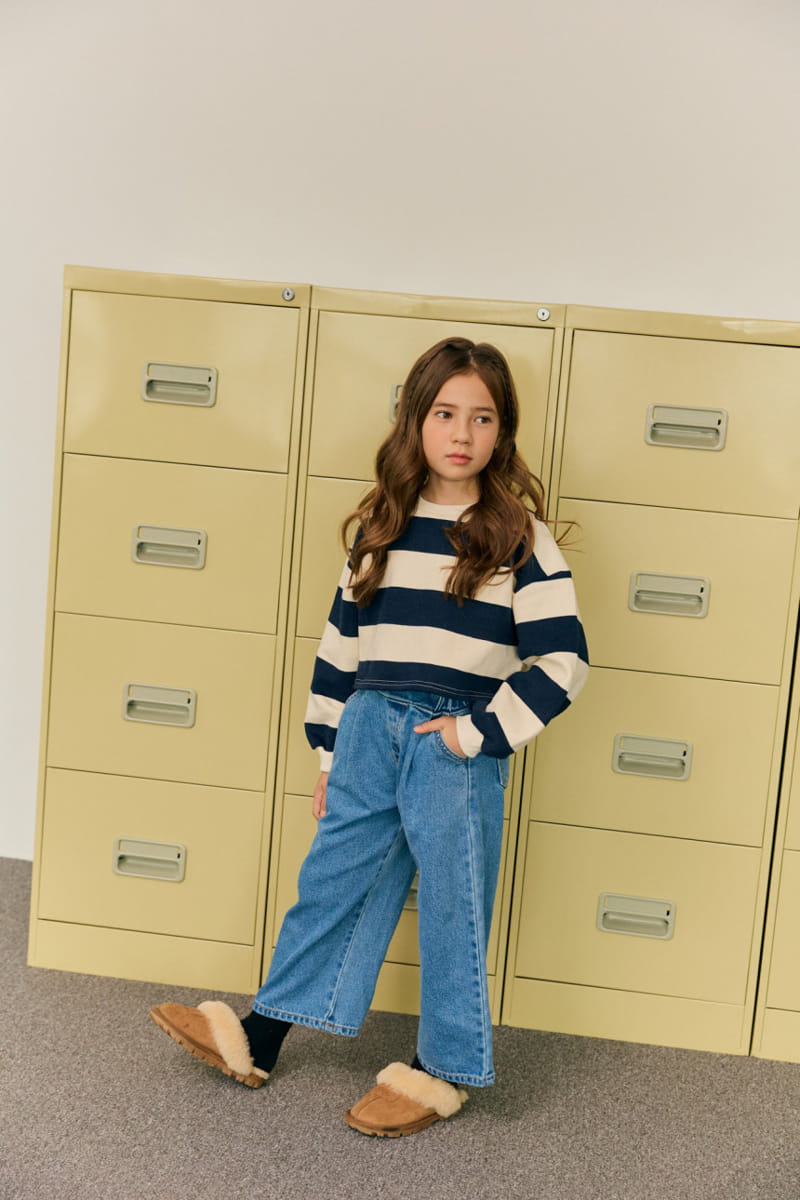 Dore Dore - Korean Children Fashion - #Kfashion4kids - Front Wrinkle Fleece Jeans - 6