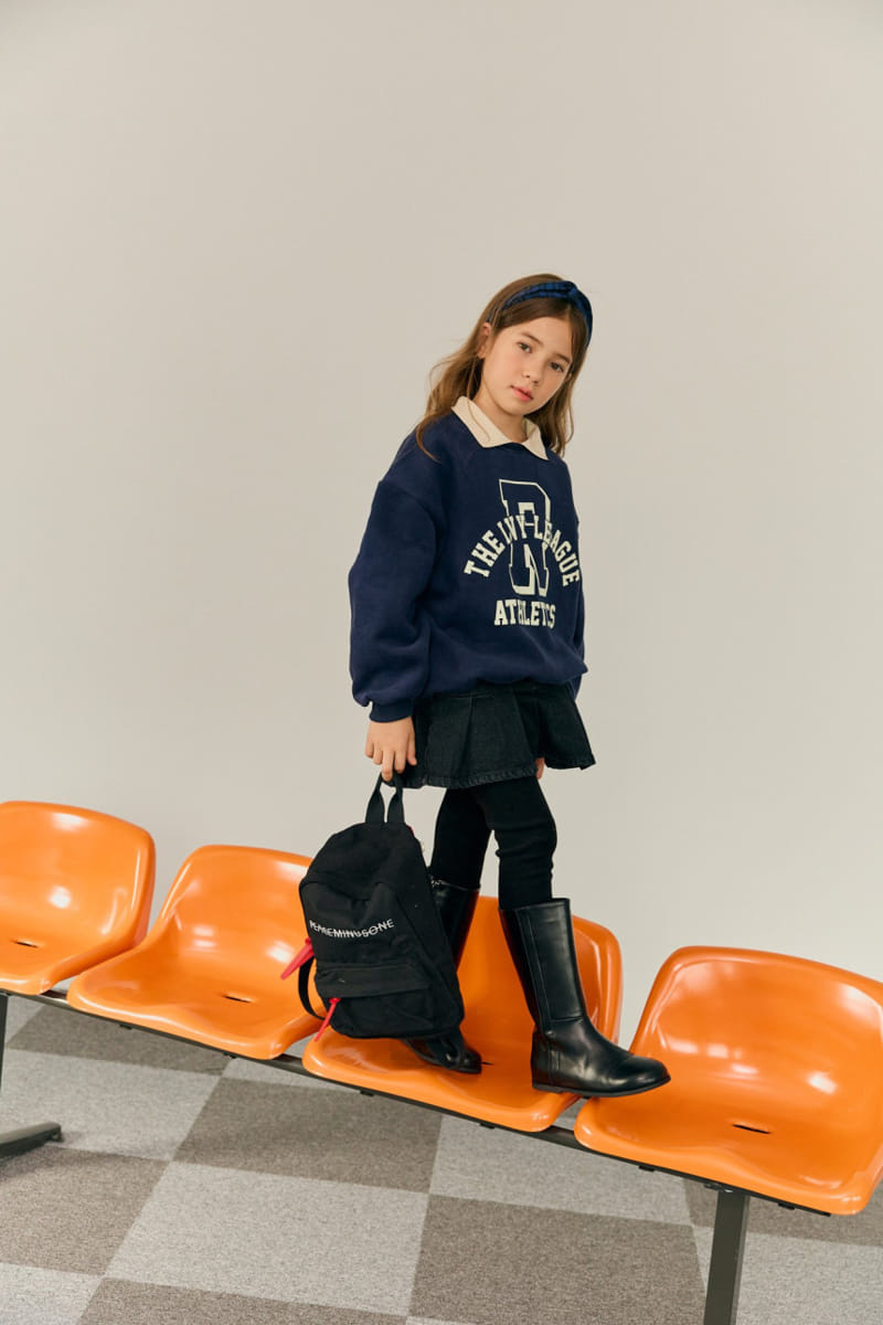 Dore Dore - Korean Children Fashion - #Kfashion4kids - R Collar Fleece Sweatshirt - 10
