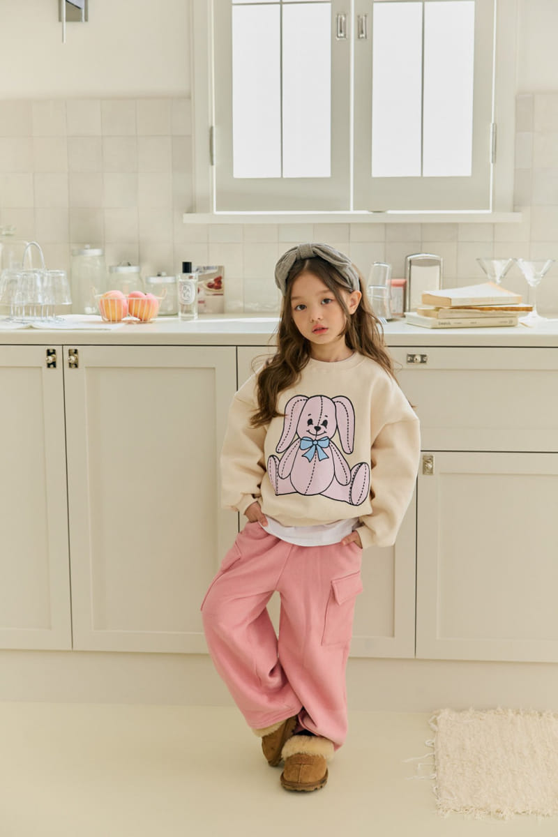 Dore Dore - Korean Children Fashion - #Kfashion4kids - Stitch Rabbit Sweatshirt - 7