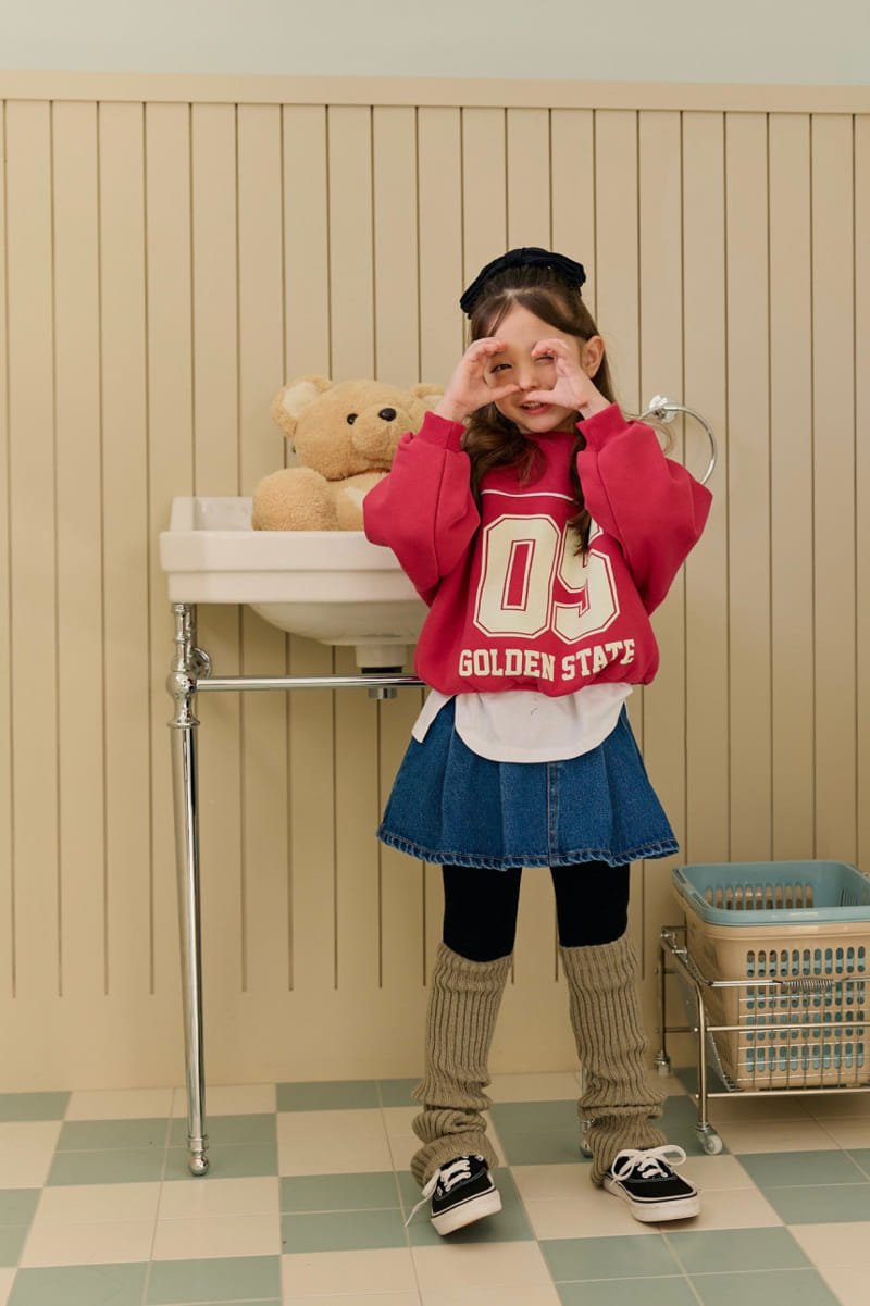 Dore Dore - Korean Children Fashion - #littlefashionista - Golden 05 Sweatshirt - 7