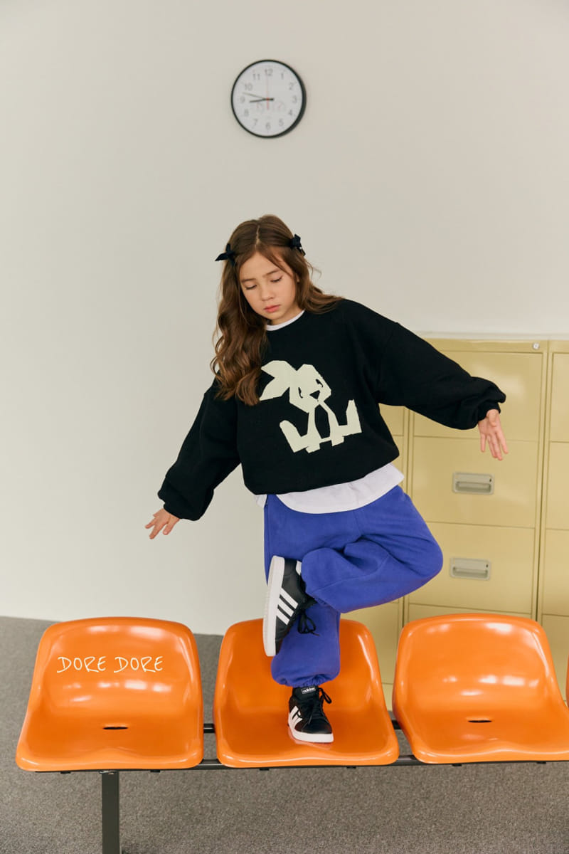 Dore Dore - Korean Children Fashion - #littlefashionista - Rabbit Fleece Sweatshirt - 3