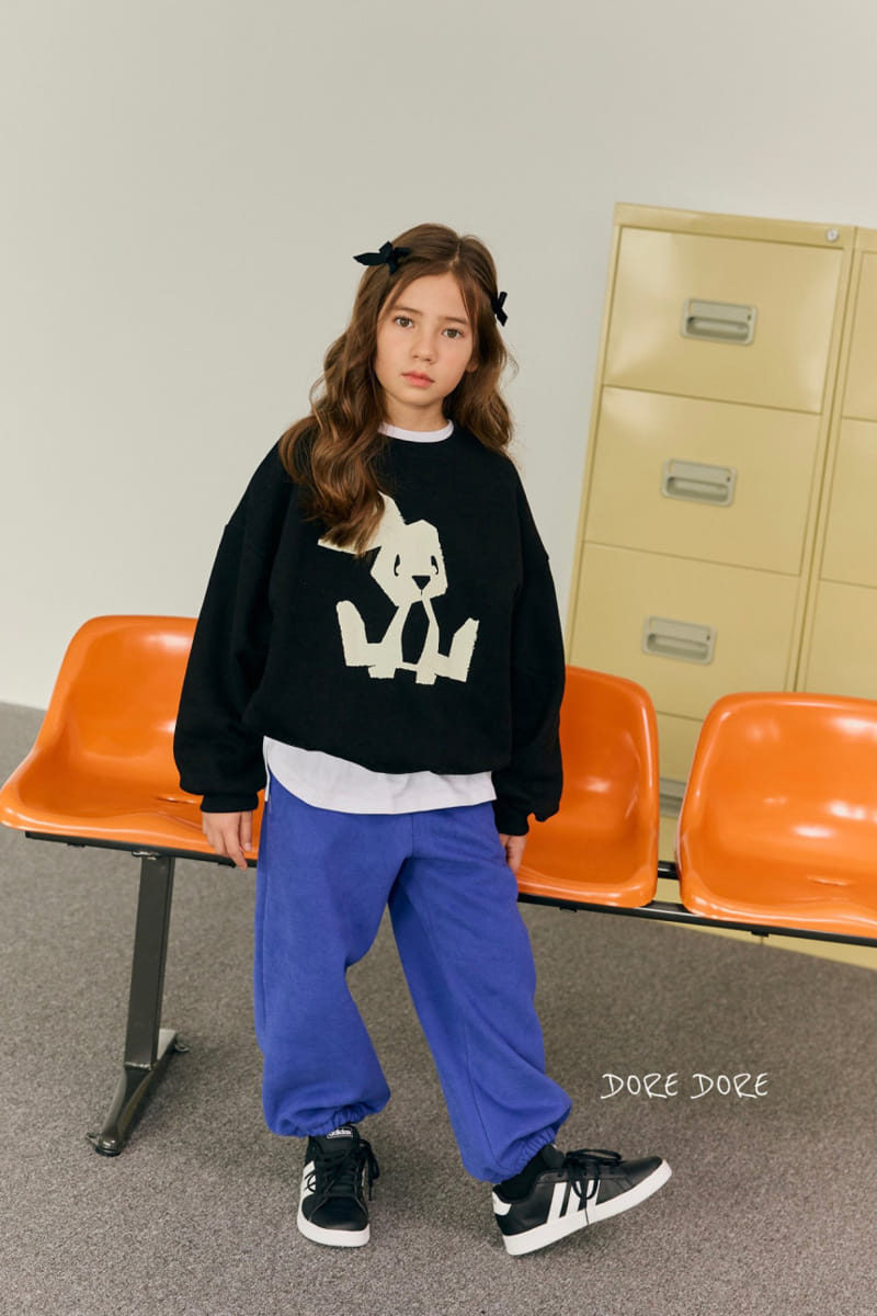 Dore Dore - Korean Children Fashion - #littlefashionista - Rabbit Fleece Sweatshirt - 4