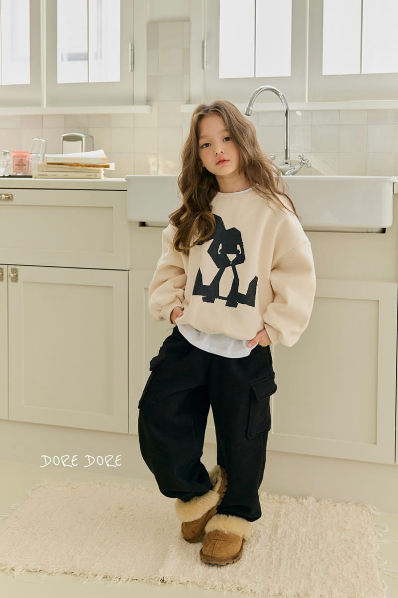 Dore Dore - Korean Children Fashion - #minifashionista - Rabbit Fleece Sweatshirt - 5