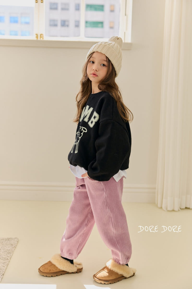 Dore Dore - Korean Children Fashion - #prettylittlegirls - Fleece Sweatshirt - 12