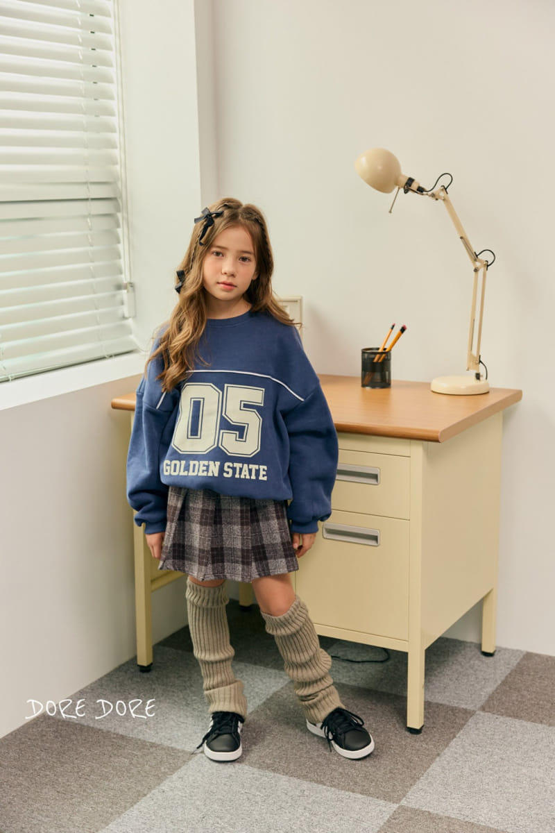Dore Dore - Korean Children Fashion - #prettylittlegirls - Golden 05 Sweatshirt - 10