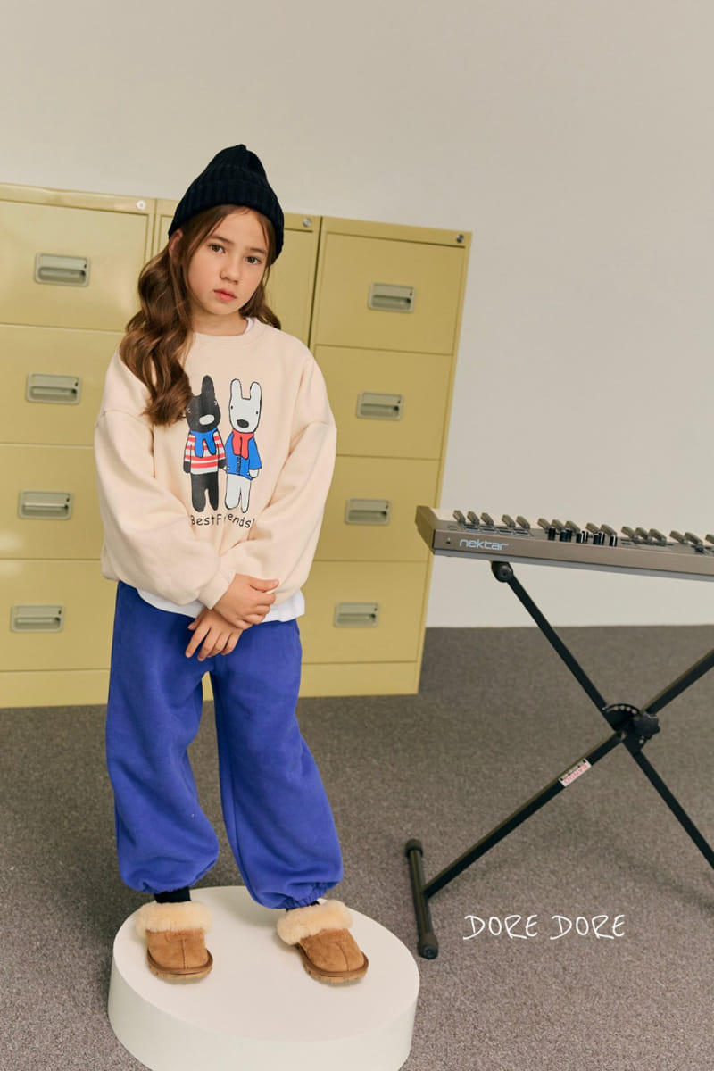 Dore Dore - Korean Children Fashion - #prettylittlegirls - Best Friend Fleece Sweatshirt - 7