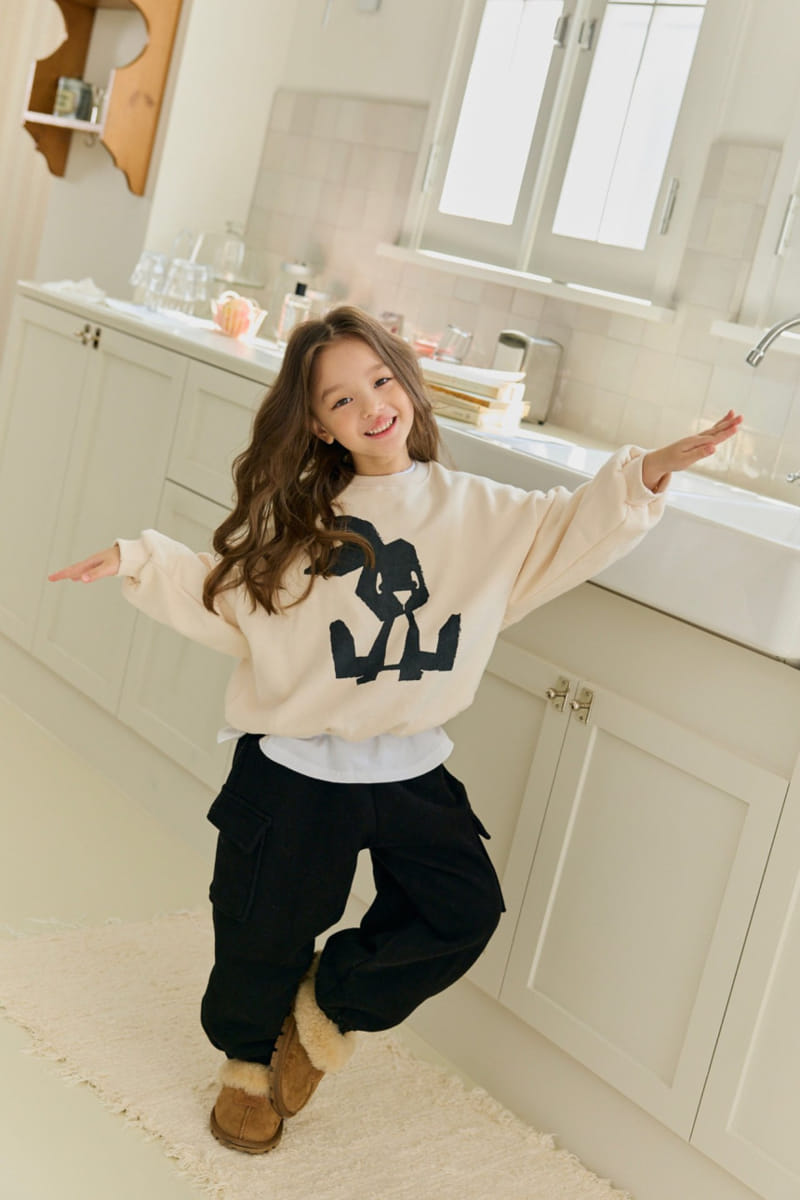Dore Dore - Korean Children Fashion - #prettylittlegirls - Rabbit Fleece Sweatshirt - 6