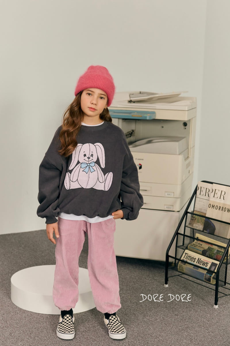 Dore Dore - Korean Children Fashion - #todddlerfashion - Stitch Rabbit Sweatshirt - 12