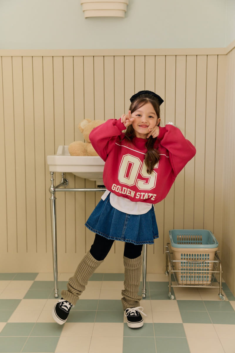 Dore Dore - Korean Children Fashion - #todddlerfashion - Golden 05 Sweatshirt - 11