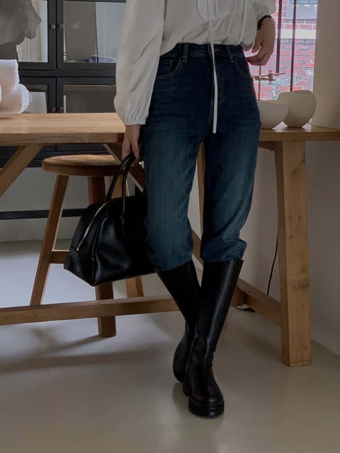 Dress Room - Korean Women Fashion - #momslook - Standard Jeans - 2