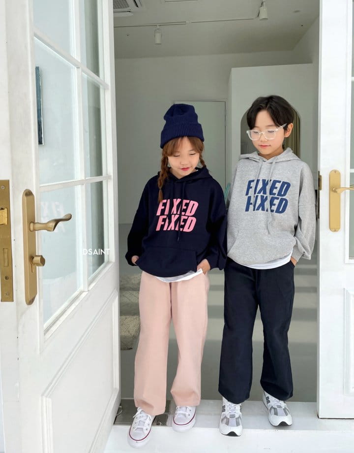 Dsaint - Korean Children Fashion - #kidsshorts - Fixes Hoody - 3