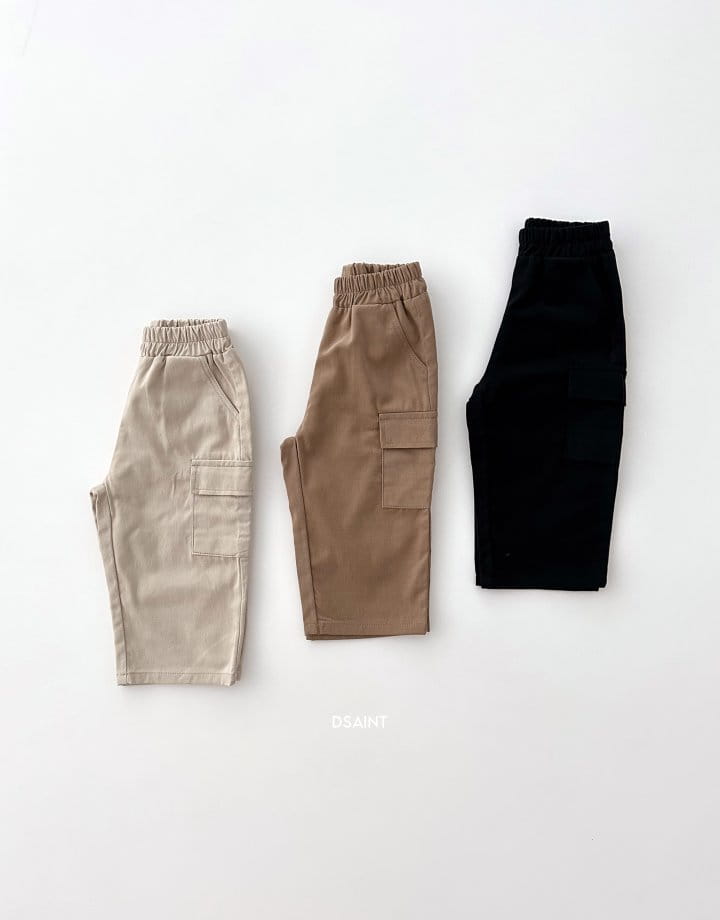Dsaint - Korean Children Fashion - #littlefashionista - Chap Cargo Jeans