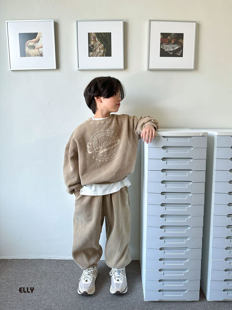 Ellymolly - Korean Children Fashion - #Kfashion4kids - Aventure Dyeing Sweatshirt - 3