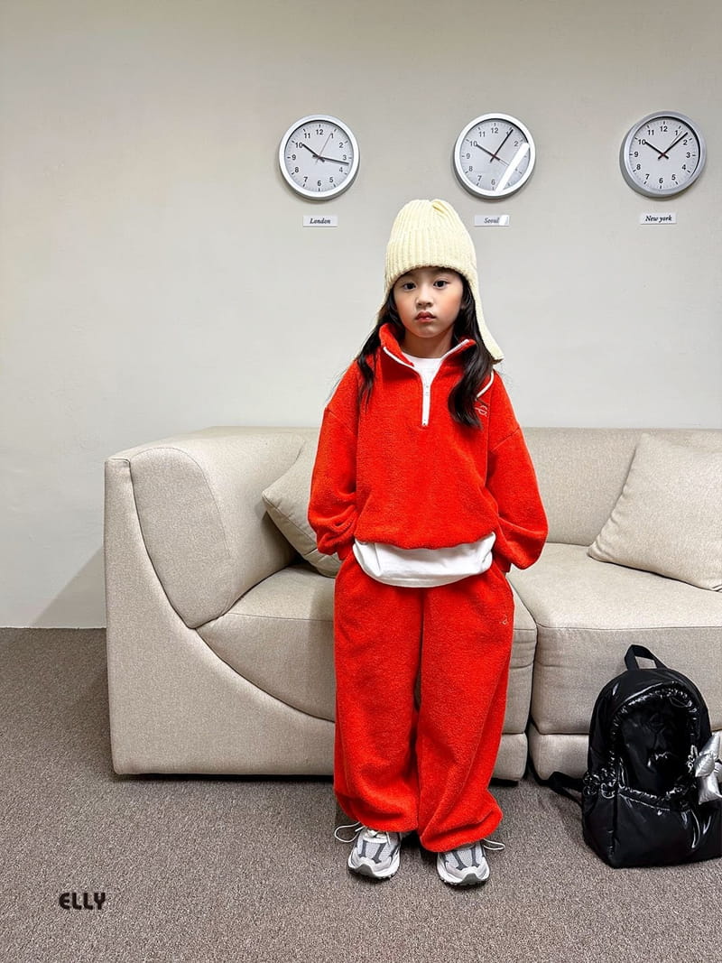 Ellymolly - Korean Children Fashion - #Kfashion4kids - Hip Star Half Zip-up - 10