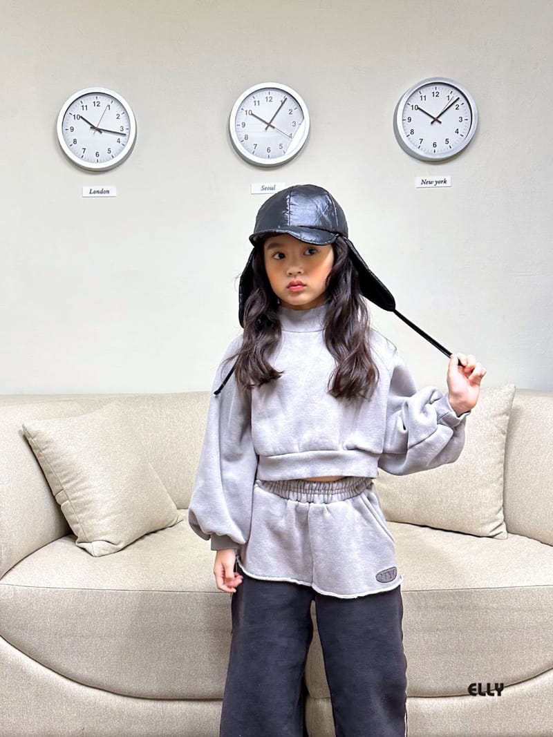 Ellymolly - Korean Children Fashion - #childofig - Polar Crop Sweatshirt - 2