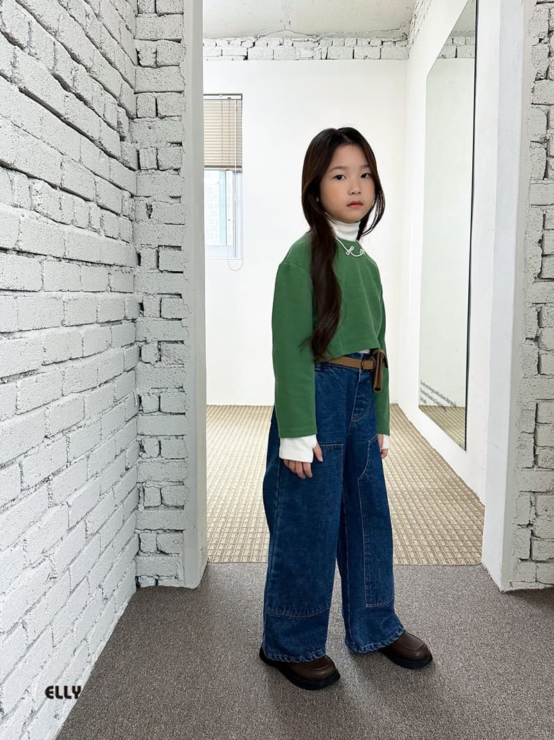 Ellymolly - Korean Children Fashion - #childrensboutique - Cow Jeans - 6