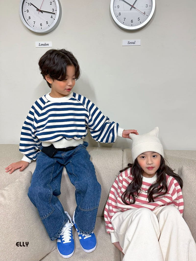Ellymolly - Korean Children Fashion - #designkidswear - Cow Jeans - 7