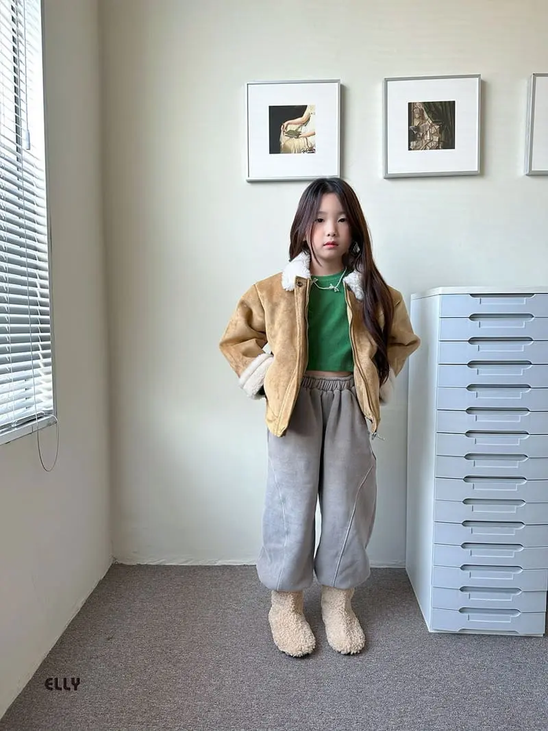 Ellymolly - Korean Children Fashion - #designkidswear - Soft Crop tEe - 5