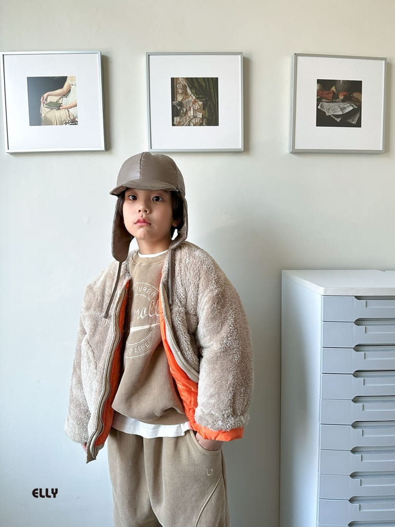 Ellymolly - Korean Children Fashion - #designkidswear - Aventure Dyeing Sweatshirt - 11