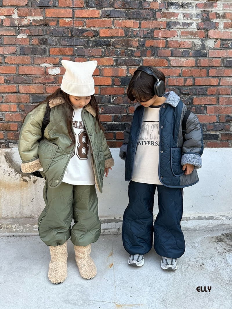 Ellymolly - Korean Children Fashion - #discoveringself - Bono Hidden Quilting Pants - 4