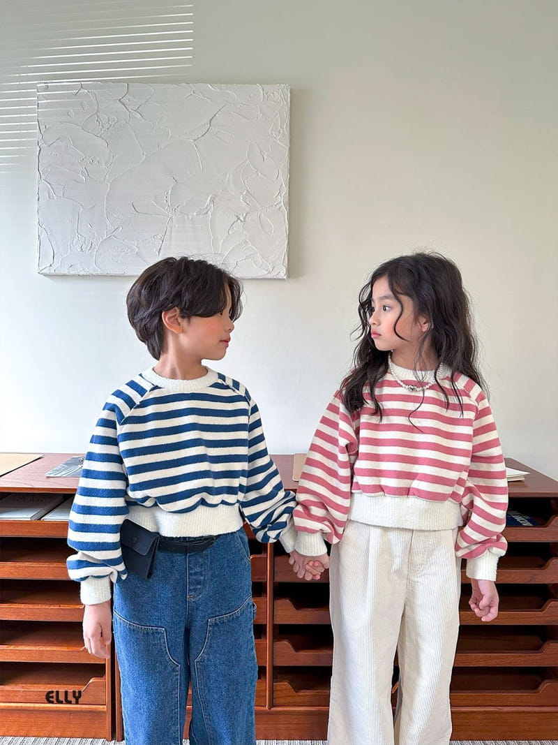 Ellymolly - Korean Children Fashion - #fashionkids - Indi St Crop Sweatshirt