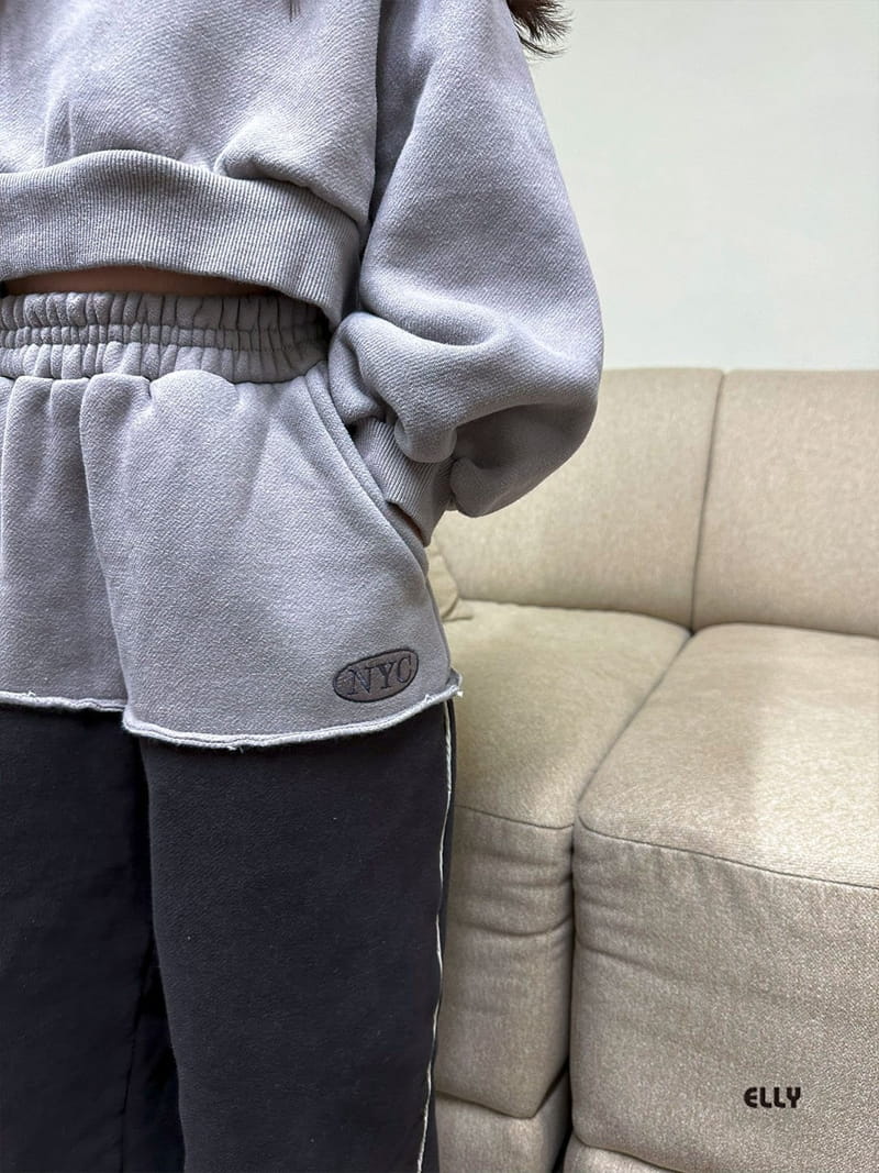 Ellymolly - Korean Children Fashion - #kidsshorts - Polar Crop Sweatshirt - 8