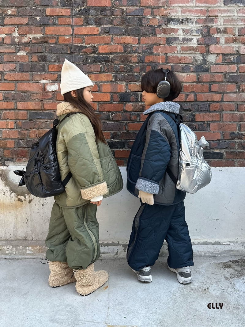 Ellymolly - Korean Children Fashion - #kidsstore - Bono Hidden Quilting Pants - 6