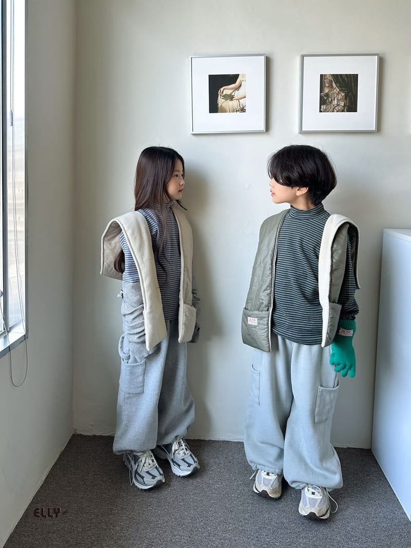Ellymolly - Korean Children Fashion - #kidsstore - Warm Pocket Pants
