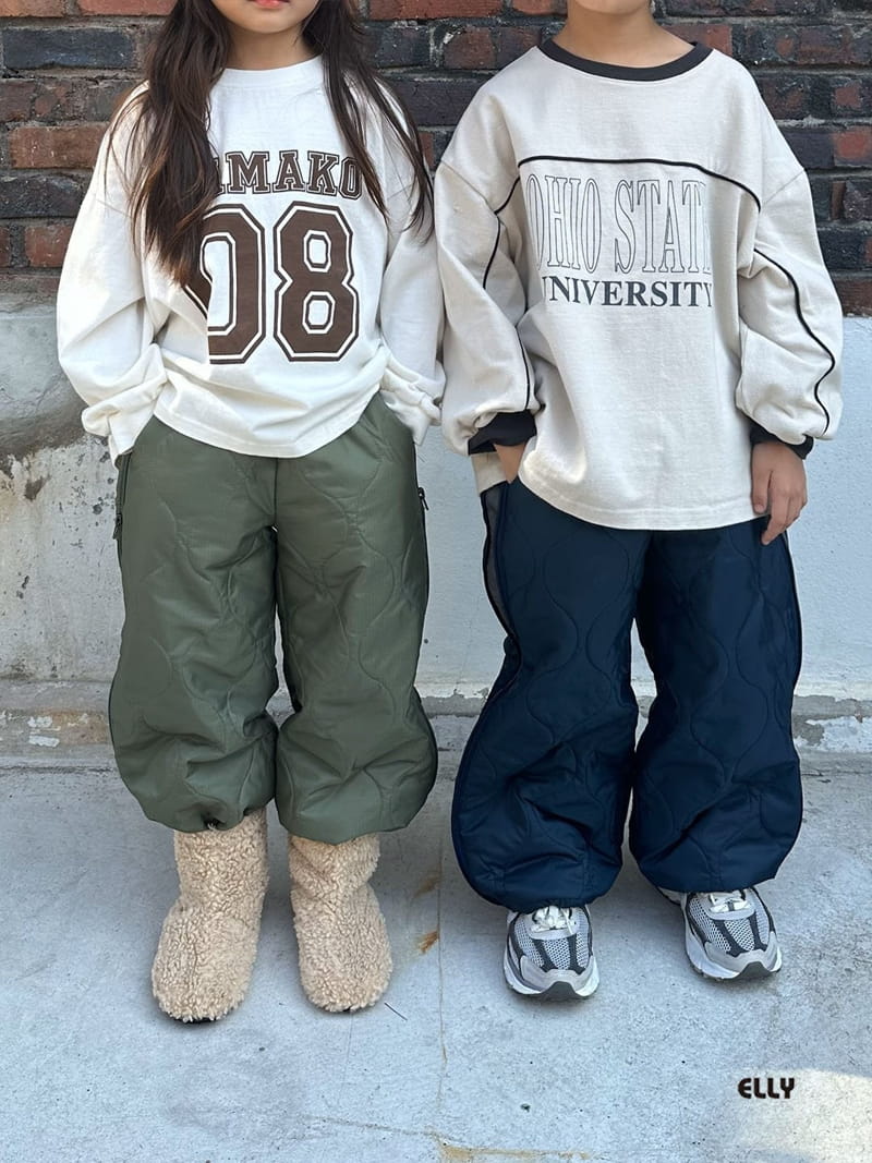 Ellymolly - Korean Children Fashion - #magicofchildhood - Bono Hidden Quilting Pants - 10