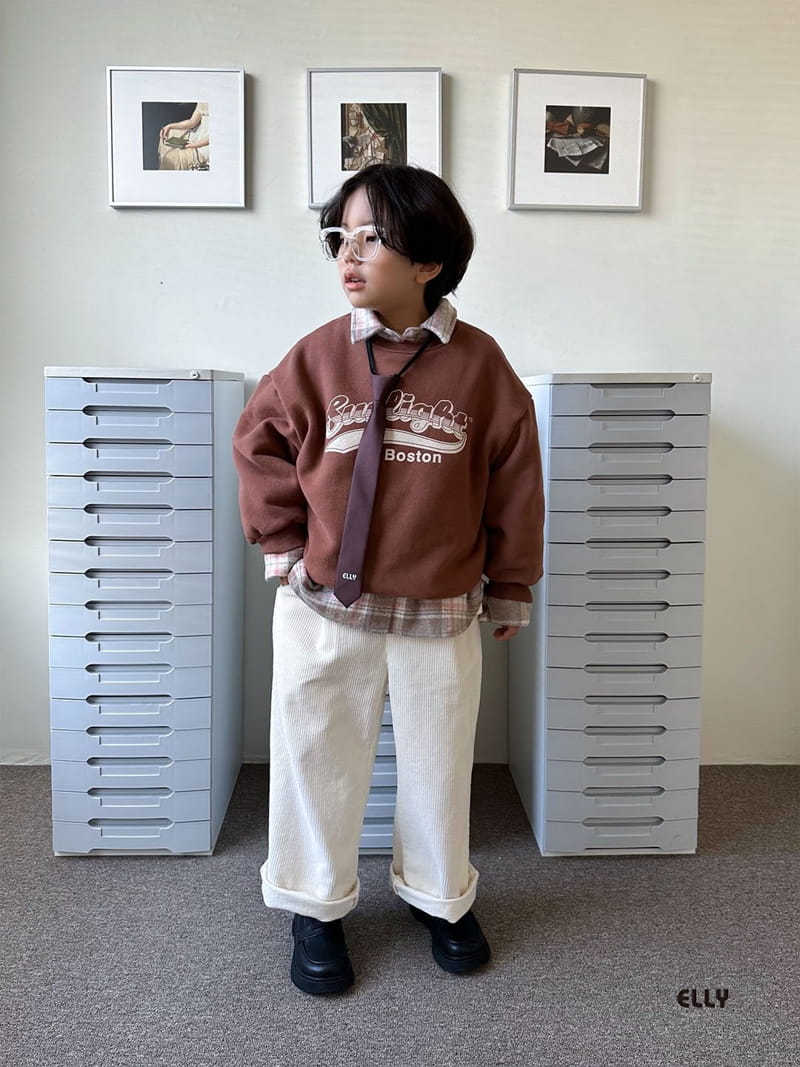 Ellymolly - Korean Children Fashion - #littlefashionista - Pigment Rib Pants - 4